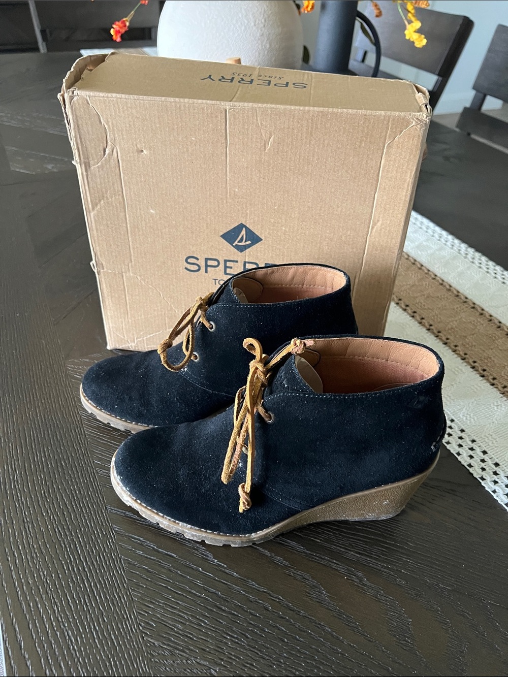 Stella Prow Black Woman's SPERRY.